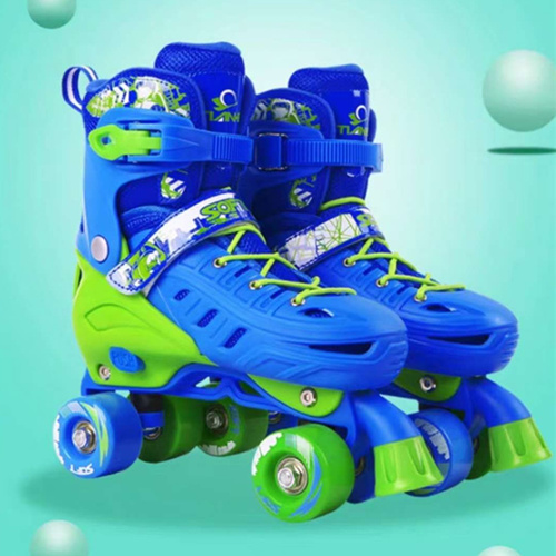 Blue and green